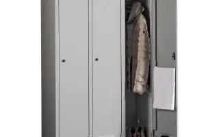 Hosszúajtós fém öltözőszekrény -  3